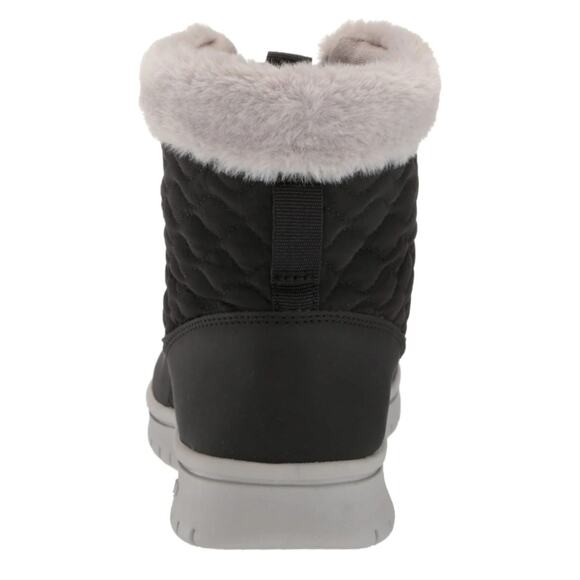 Ryka Womens Black Snow Bound Water Repellent Faux Fur Winter Boots Lace sz 8 NEW - Picture 5 of 8